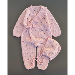 Детский комплект из мериноса ручной работы | Janku Knitting Studio